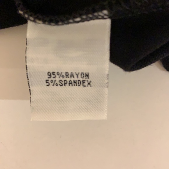 Kenneth Cole black top. Beautiful neckline! - Picture 4 of 7